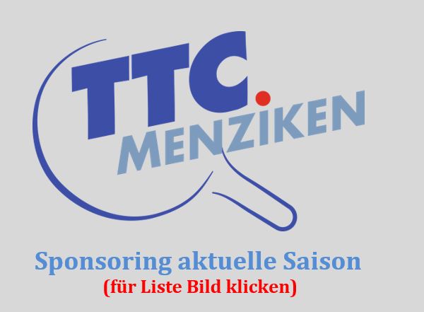 Sponsoring TTC Menziken