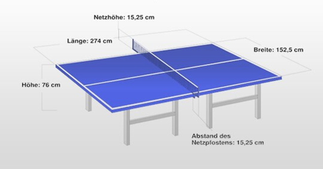 Der Tisch Tennis Tisch